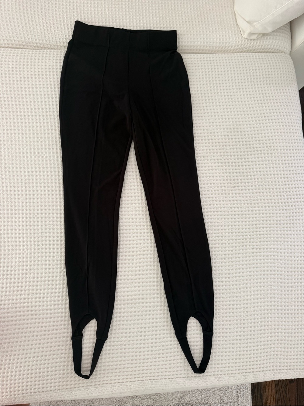 Black womans Dress Stirrup Pants